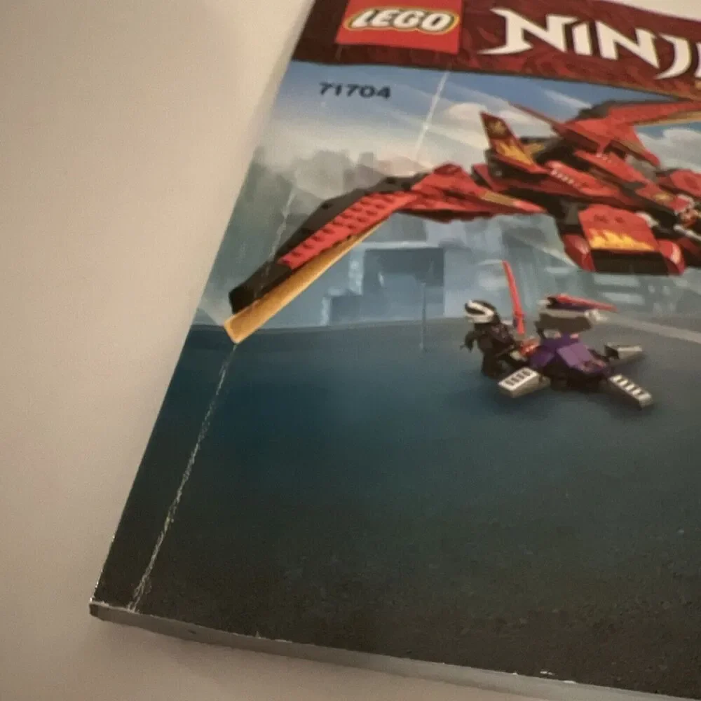 LEGO Ninjago Legacy 71704 Instruction Manual Only